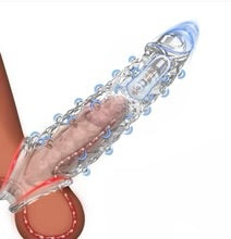 Size increase condom